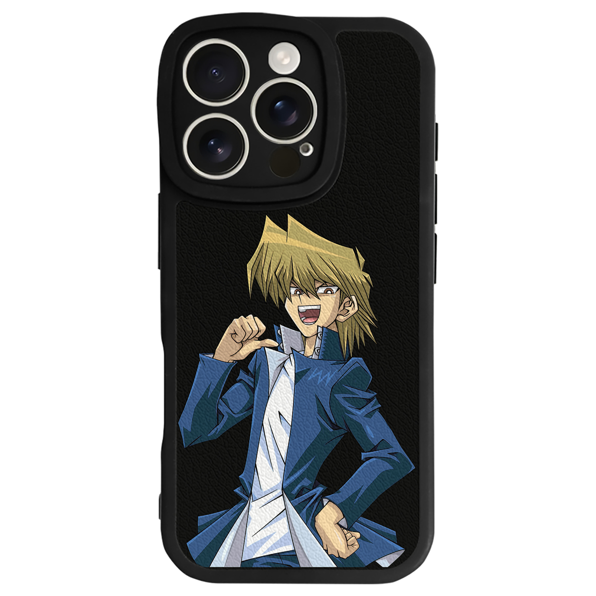 遊☆戯☆王 Yu-Gi-Oh! 【iPhone 16シリーズ対応】シリコンスマホケース（レザー調） 材質：シリコン